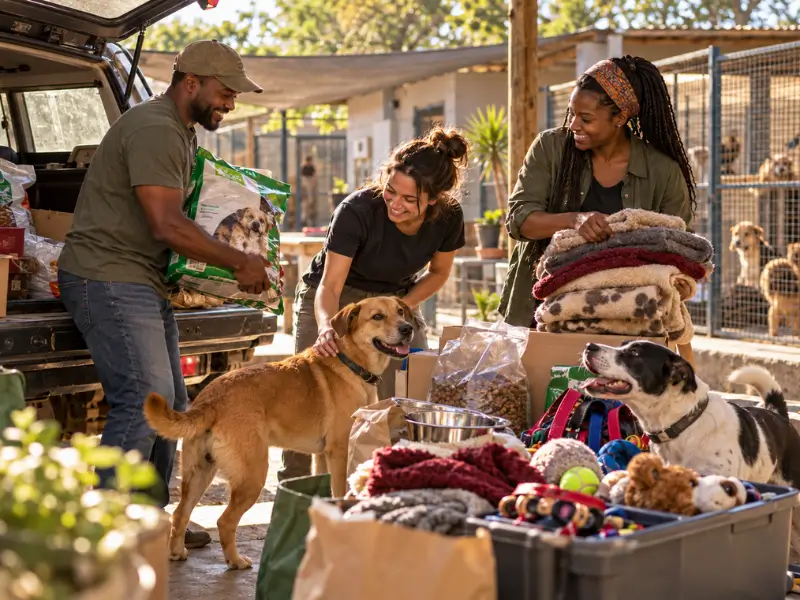 Shelter Donations & Dog Supplies