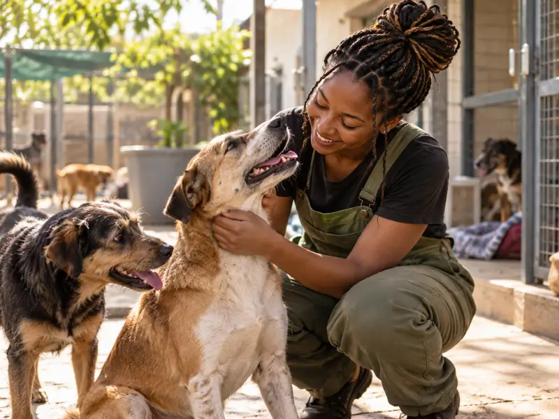 Volunteer Your Time With Rescue Dogs